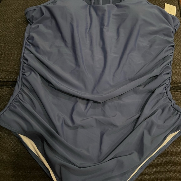 Holipick Women High Neck One Piece Swimsuit Tummy Control Modest Bathing Suit - Picture 5 of 9